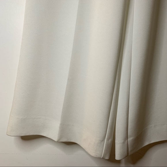 NWT Diane Von Furstenberg White Wide Leg Pant - Picture 9 of 11